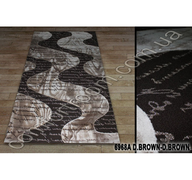 Килим Sila 6968a brown - Фото 2